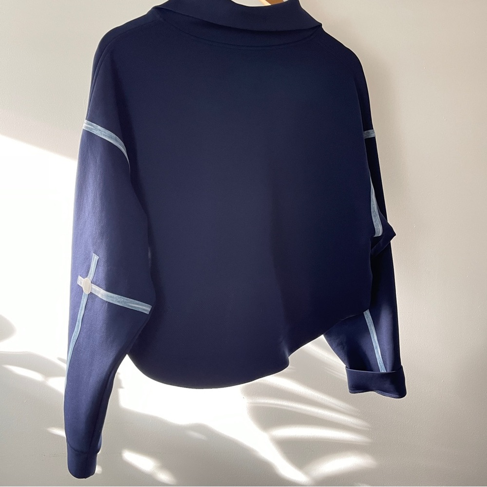 Nike Womens Fleece Training Pullover Navy Blue size M - Picture 5 of 10
